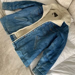 1970s Wrangler Sherpa Jean Jacket
